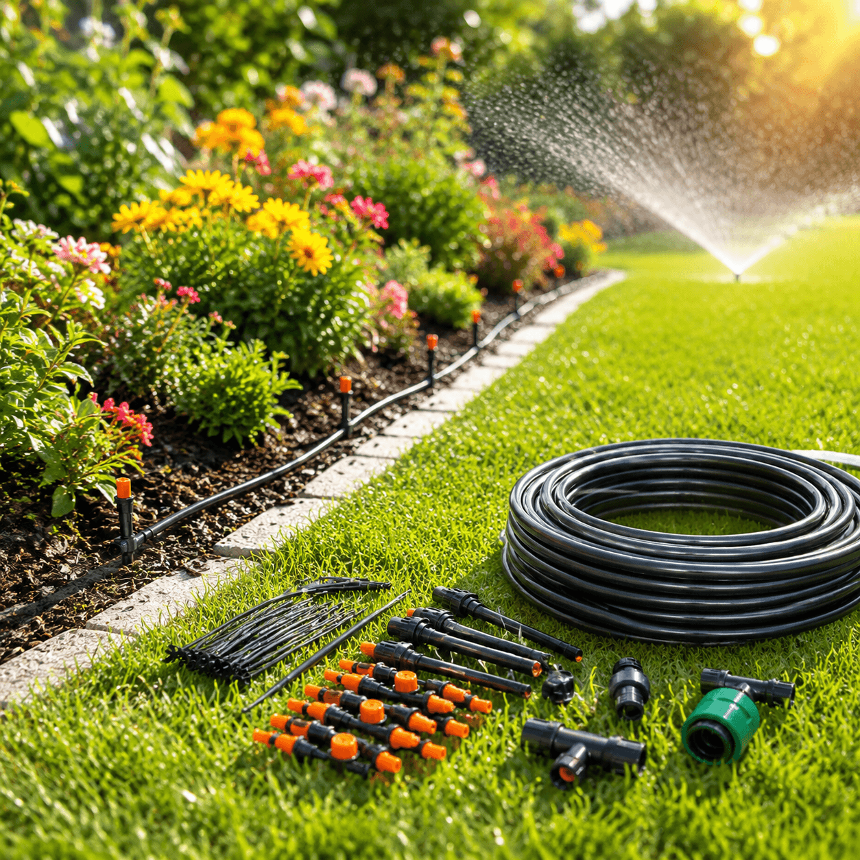 Drip Irrigation Kit (50 Plants)
